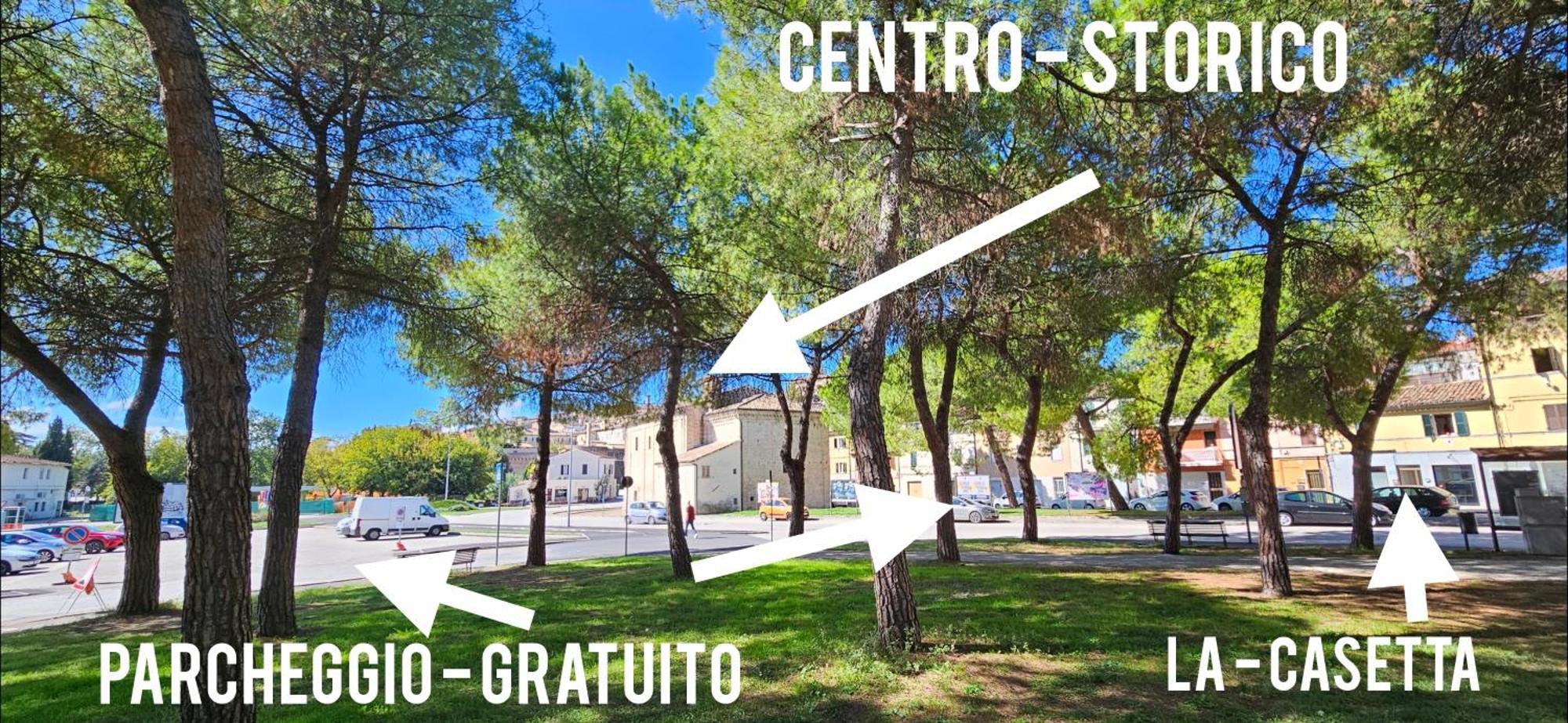 La Casetta Bilocale Centrale Con Terrazza Parkfree Wifi Minipc Ps4 Ac Iesi Exteriér fotografie